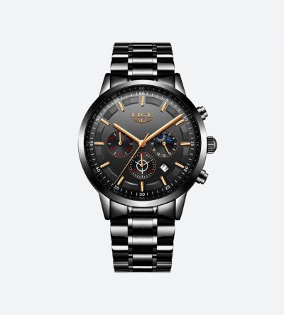 LIGE9877 Business Watch Waterproof