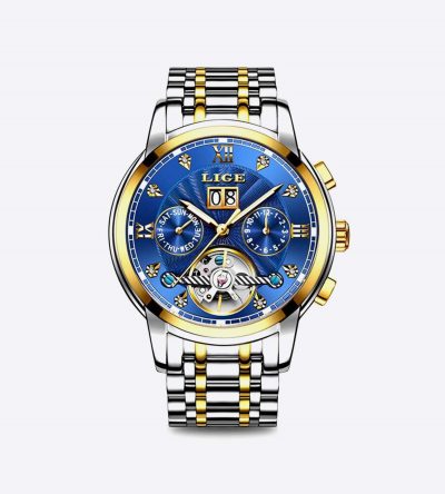 Luxury Automatic Mechanical Waterproof Watch LIGE9909